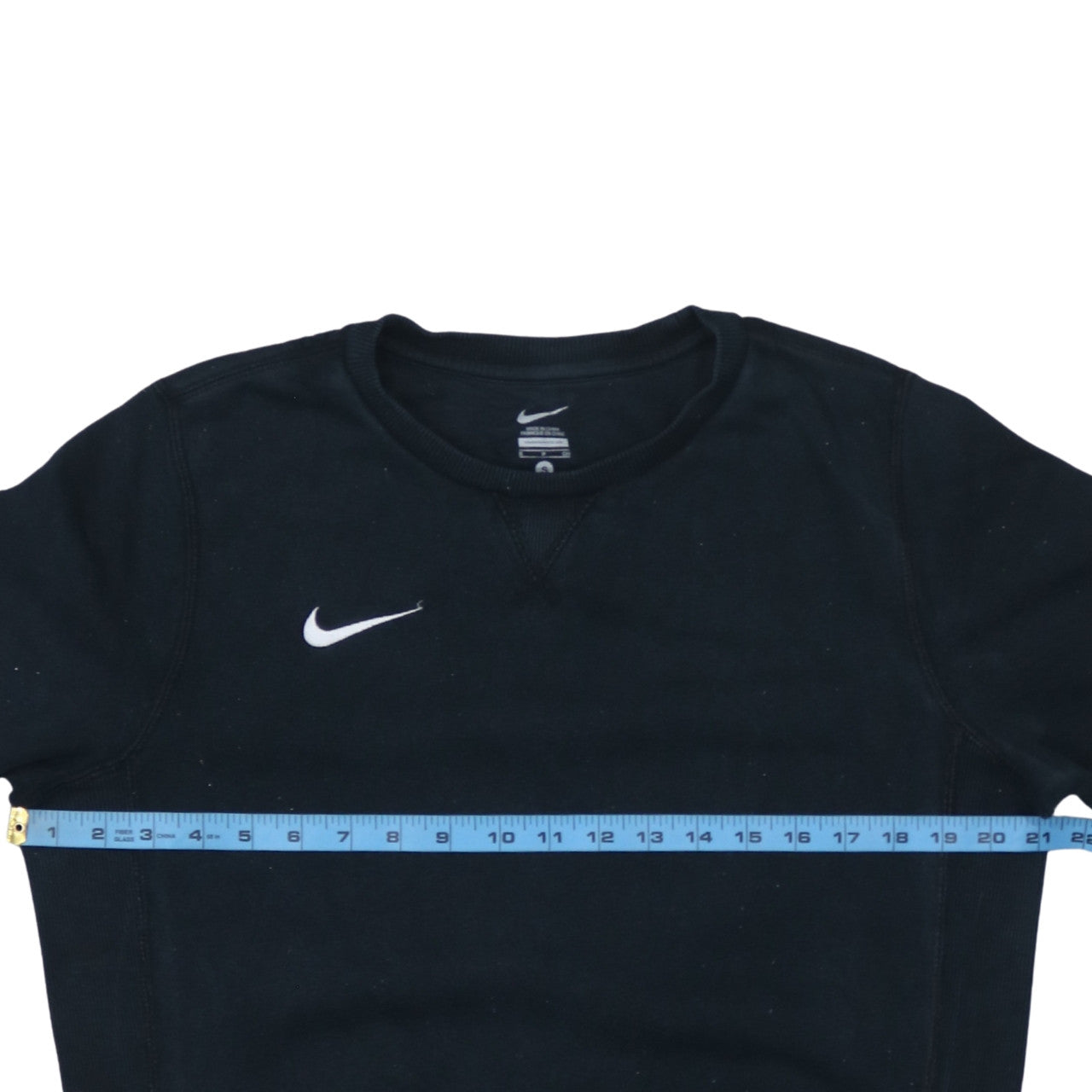 Nike Men's Black Crew Neck Pullover Sweatshirt Size S