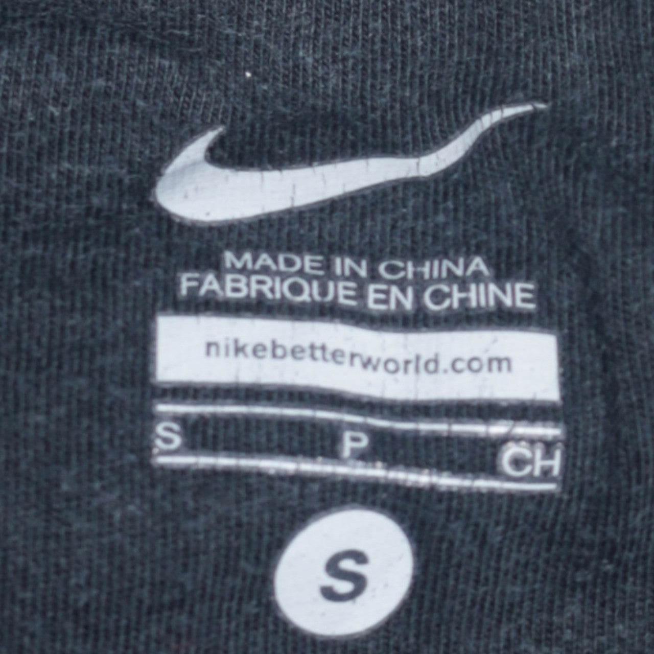 Nike Men's Black Crew Neck Pullover Sweatshirt Size S