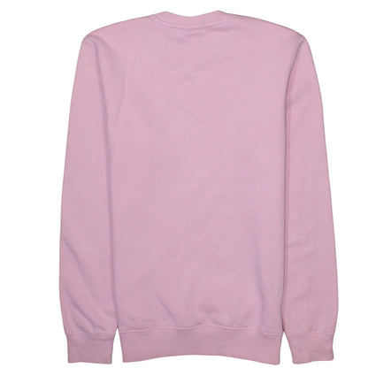Champion Womens Pink Small Pullover Sweatshirt Classic Crew Neck