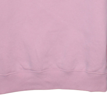 Champion Womens Pink Small Pullover Sweatshirt Classic Crew Neck