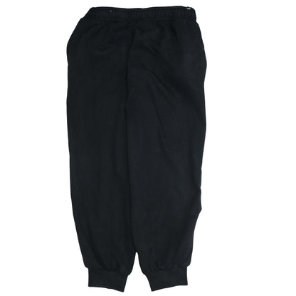 Puma Men Black Medium Sweatpants Regular Fit Logo Tapered