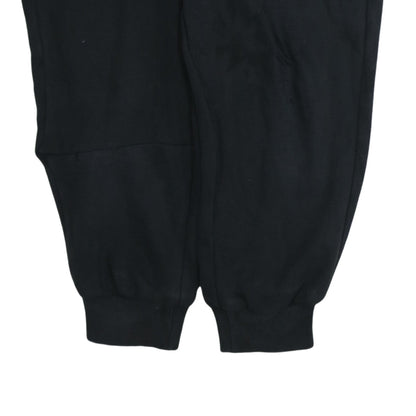 Puma Men Black Medium Sweatpants Regular Fit Logo Tapered