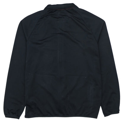 Adidas Boys Red & Black Full Zip Sweatshirt 13-14 Years Regular Fit