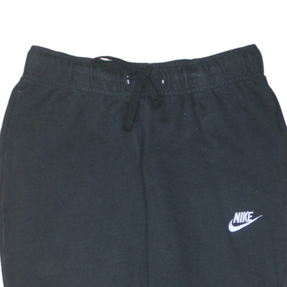 Nike Men’s Black Fleece Sweatpants Small Regular Fit Tapered Joggers