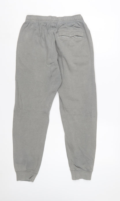 Nike Men's Grey XS Jogger Sweatpants with Elastic Waist and Logo