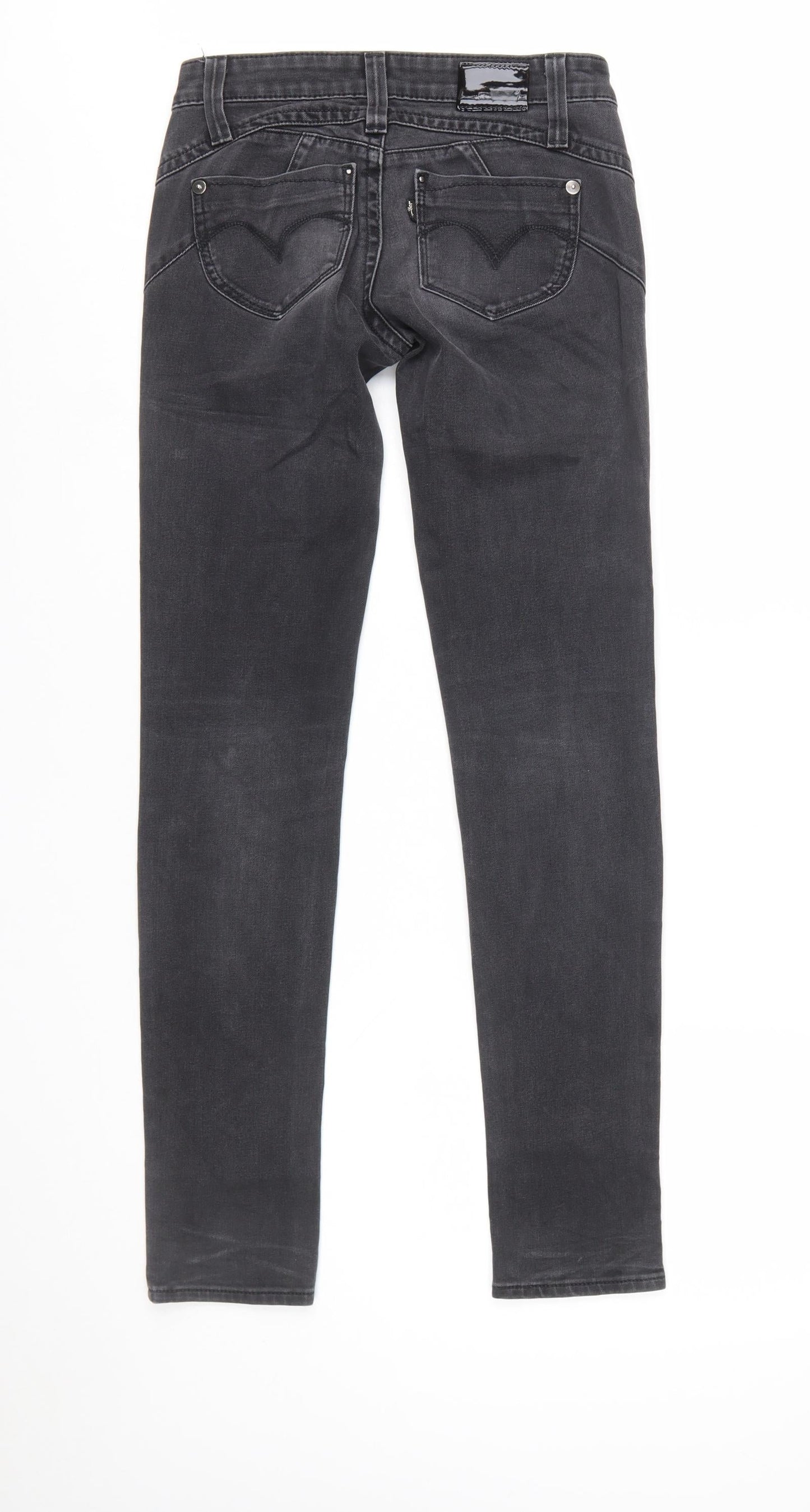 Levi's Women Black Low Rise Skinny Jeans Size 25