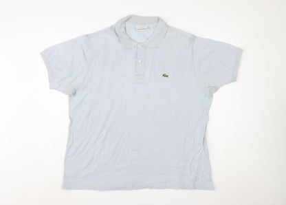 Lacoste Men's Blue Classic Fit Cotton Polo Shirt 2XL