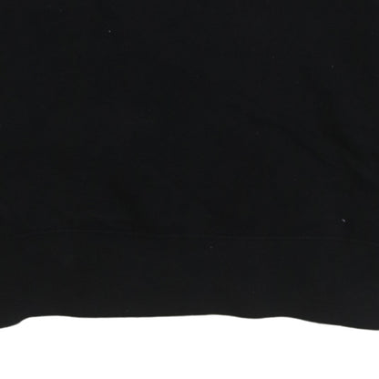 Diesel Men's Black Cotton Logo Pullover Sweatshirt Size S