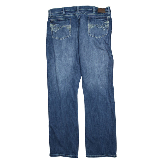 Wrangler 20X Men's Blue Straight Leg Denim Jeans 38x34 Regular Fit