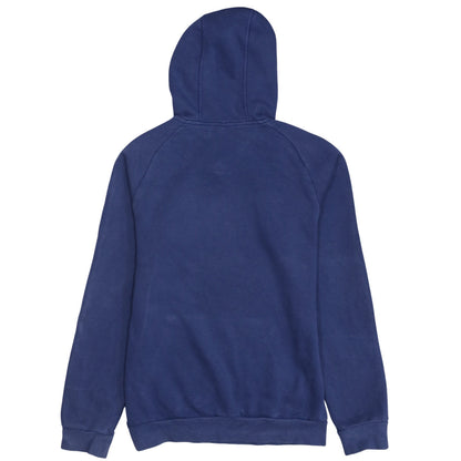 Adidas Men's Blue Pullover Hoodie Small Embroidered Sports Design