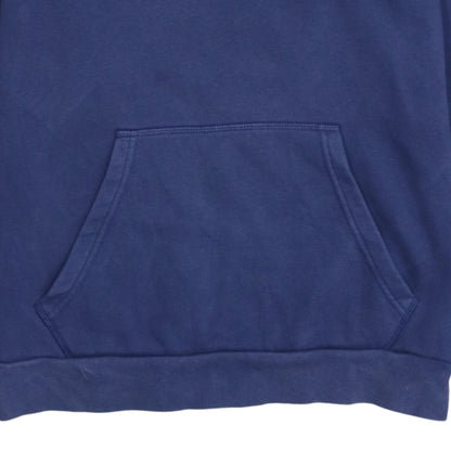 Adidas Men's Blue Pullover Hoodie Small Embroidered Sports Design