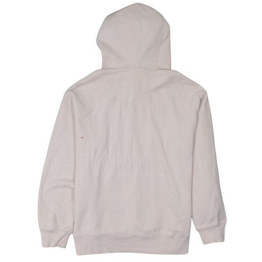 Levi's Men's Beige Pullover Hoodie Size M Logo Fleece Sweatshirt