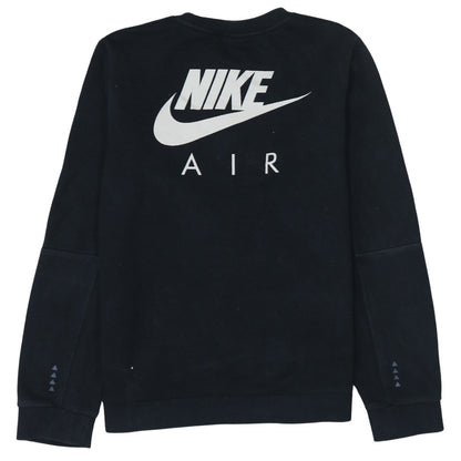 Nike Air Boys Black XL Sweatshirt Pullover Crew Neck Logo Print