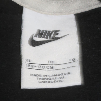Nike Air Boys Black XL Sweatshirt Pullover Crew Neck Logo Print