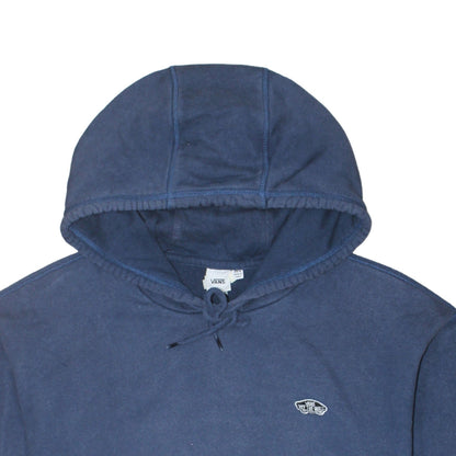 Vans Men's Blue Pullover Hoodie XS Regular Fit Cotton Blend
