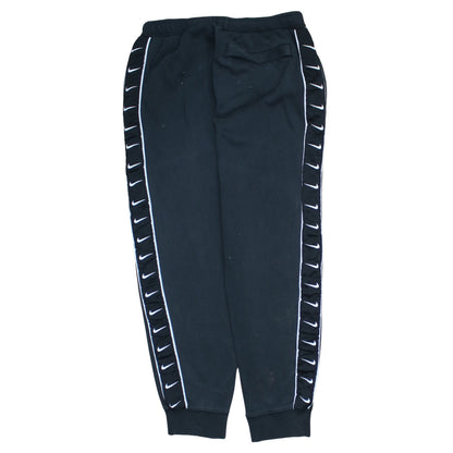 Nike Men's Black M Sports Jogger Sweatpants with Side Stripe