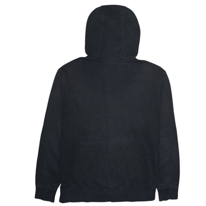 Nike Men’s Black XL Full Zip Hoodie Just Do It Graphic Hooded Sweatshirt