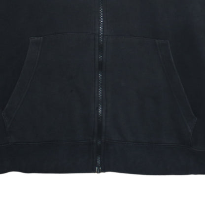 Nike Men’s Black XL Full Zip Hoodie Just Do It Graphic Hooded Sweatshirt