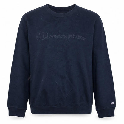 Champion Mens Blue XL Pullover Crew Neck Sweatshirt