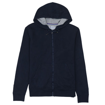 Champion Men's Blue Full Zip Hoodie Small Regular Fit