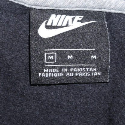 Nike Men's Black Full Zip Hoodie Size M Fleece Hooded Sweatshirt