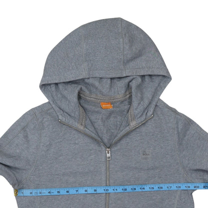 Hugo Boss Men's Grey Full Zip Hoodie Size S