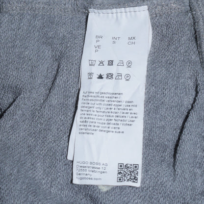 Hugo Boss Men's Grey Full Zip Hoodie Size S