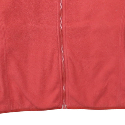 The North Face Men's Red Fleece Full Zip Outdoor Jacket Size M