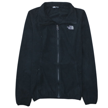 The North Face Womens Black Fleece Full Zip Jacket Size S