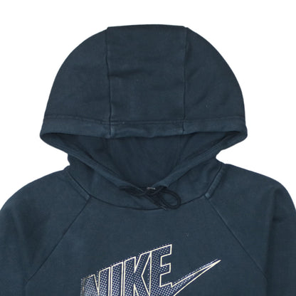 Nike Men's Blue XS Pullover Hoodie Fleece Sweatshirt