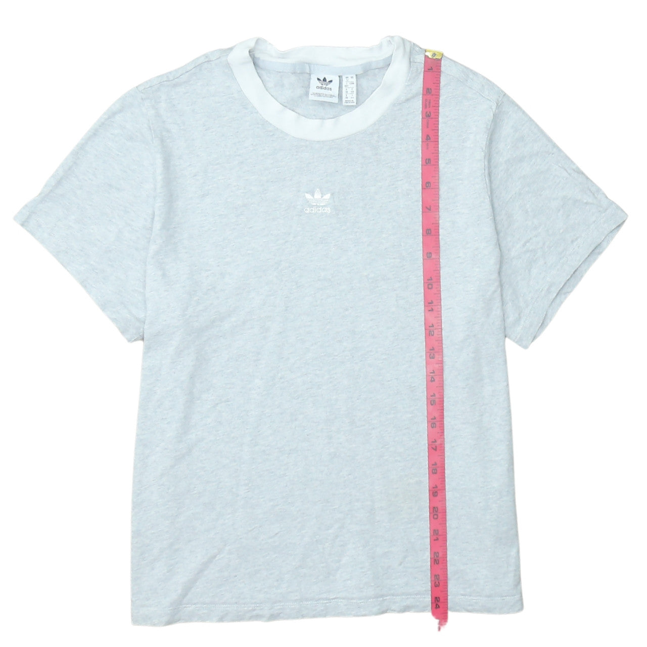 Adidas Men’s Grey Crew Neck Short Sleeve T-Shirt Size L