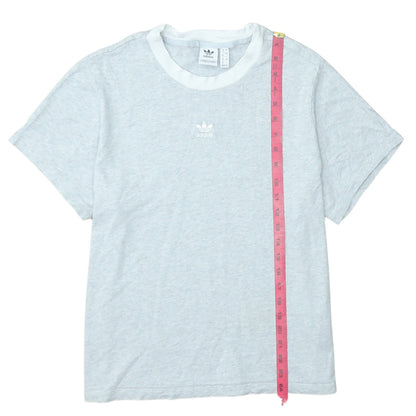 Adidas Men’s Grey Crew Neck Short Sleeve T-Shirt Size L