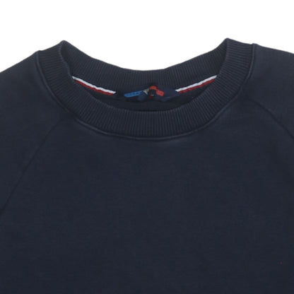 Tommy Hilfiger Womens Navy Crew Neck Pullover Sweatshirt Size S
