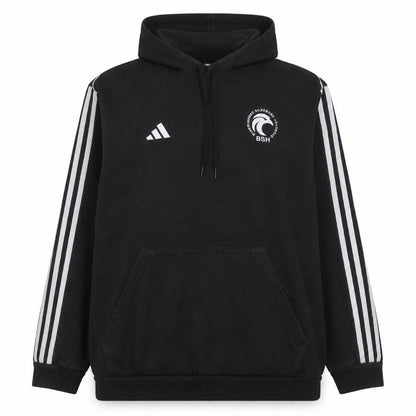 Adidas Mens Black 2XL Pullover Hoodie Sports Style