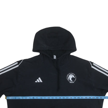 Adidas Mens Black 2XL Pullover Hoodie Sports Style