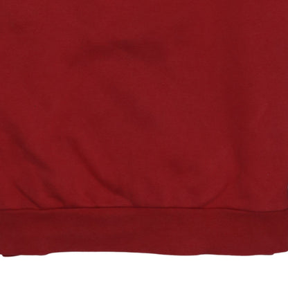 Nike Men’s Red Black Air Logo Crew Neck Sweatshirt Size M