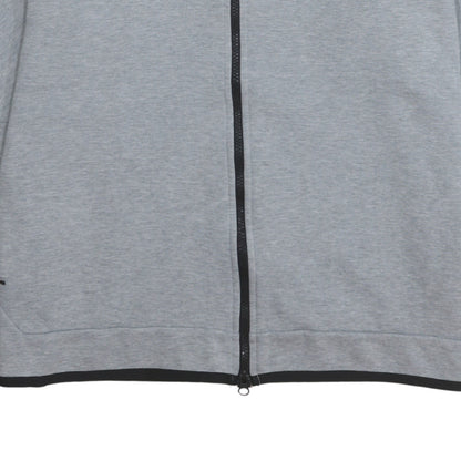 Nike Mens Grey Full Zip Hoodie XL Regular Fit