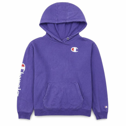 Champion JD Sports Purple Small Women's Pullover Hoodie Sweatshirt
