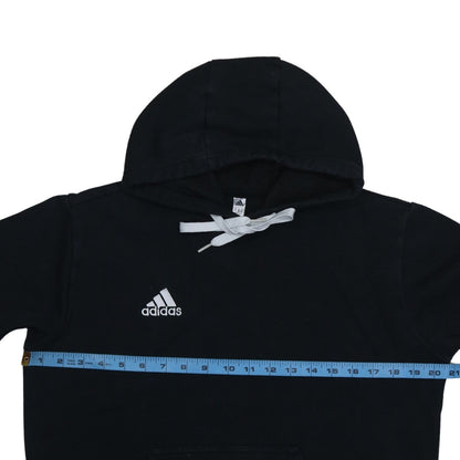 Adidas Men’s Black Pullover Hoodie M Regular Fit Sportswear