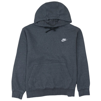 Nike Men's Grey Pullover Hoodie Size L Regular Fit Fleece