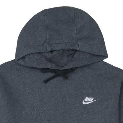 Nike Men's Grey Pullover Hoodie Size L Regular Fit Fleece