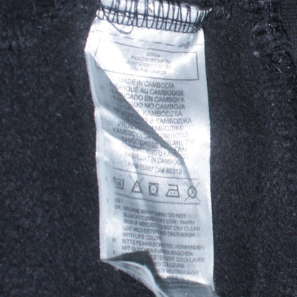 Adidas Men's Black XL Pullover Hoodie with Logo Detail