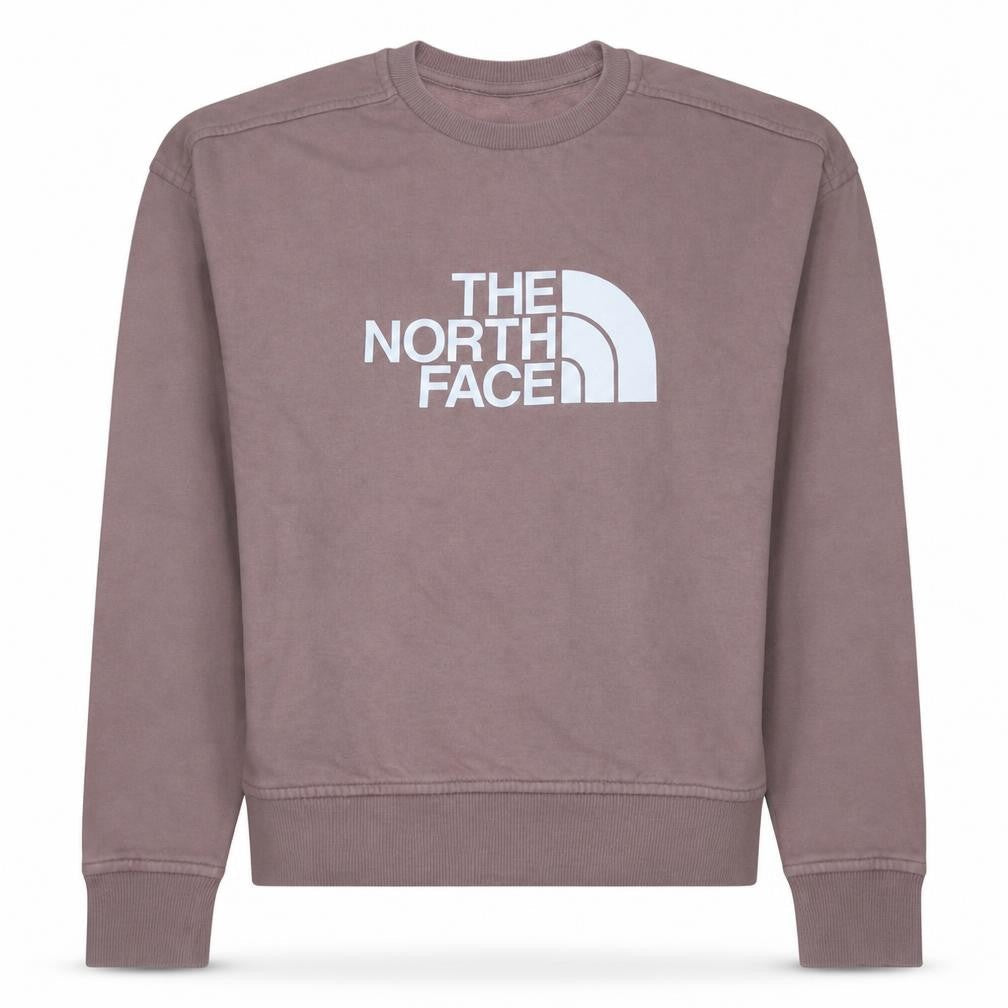The North Face Womens Mauve Cotton Crew Neck Sweatshirt XS