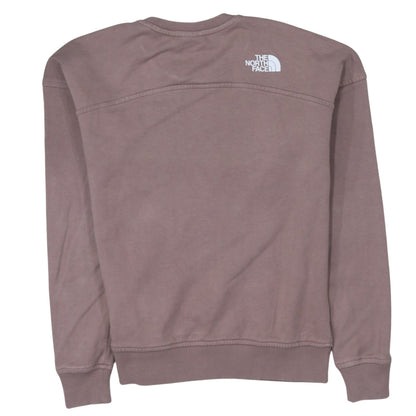 The North Face Womens Mauve Cotton Crew Neck Sweatshirt XS