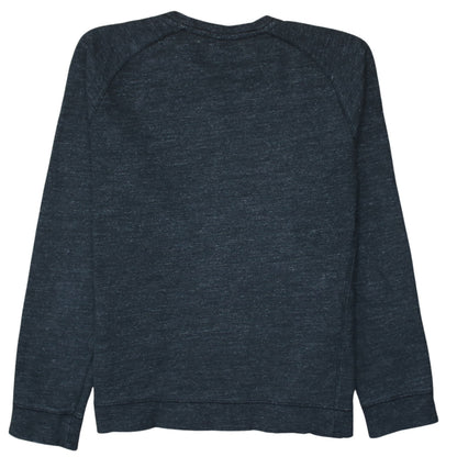 Nike Mens Grey Cotton Crew Neck Pullover Sweatshirt M