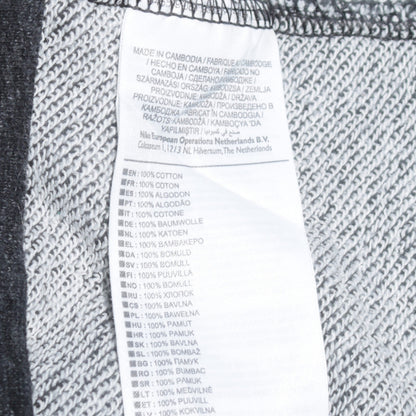 Nike Mens Grey Cotton Crew Neck Pullover Sweatshirt M