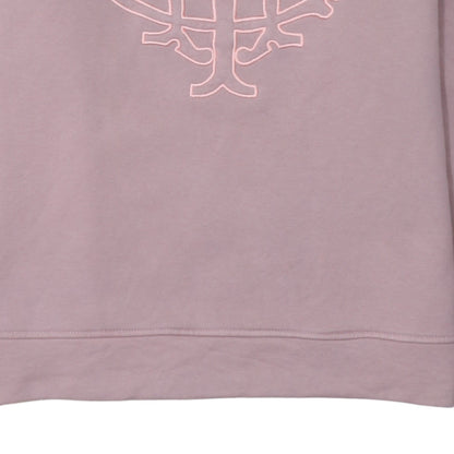 Tommy Hilfiger Womens Pink Pullover Hoodie S 100% Cotton Embroidered Logo