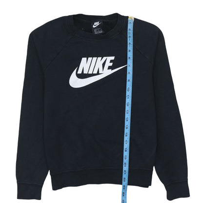 Nike Men's Black Small Crew Neck Pullover Sweatshirt