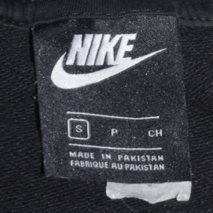 Nike Men's Black Small Crew Neck Pullover Sweatshirt