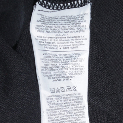 Nike Men's Black Small Crew Neck Pullover Sweatshirt